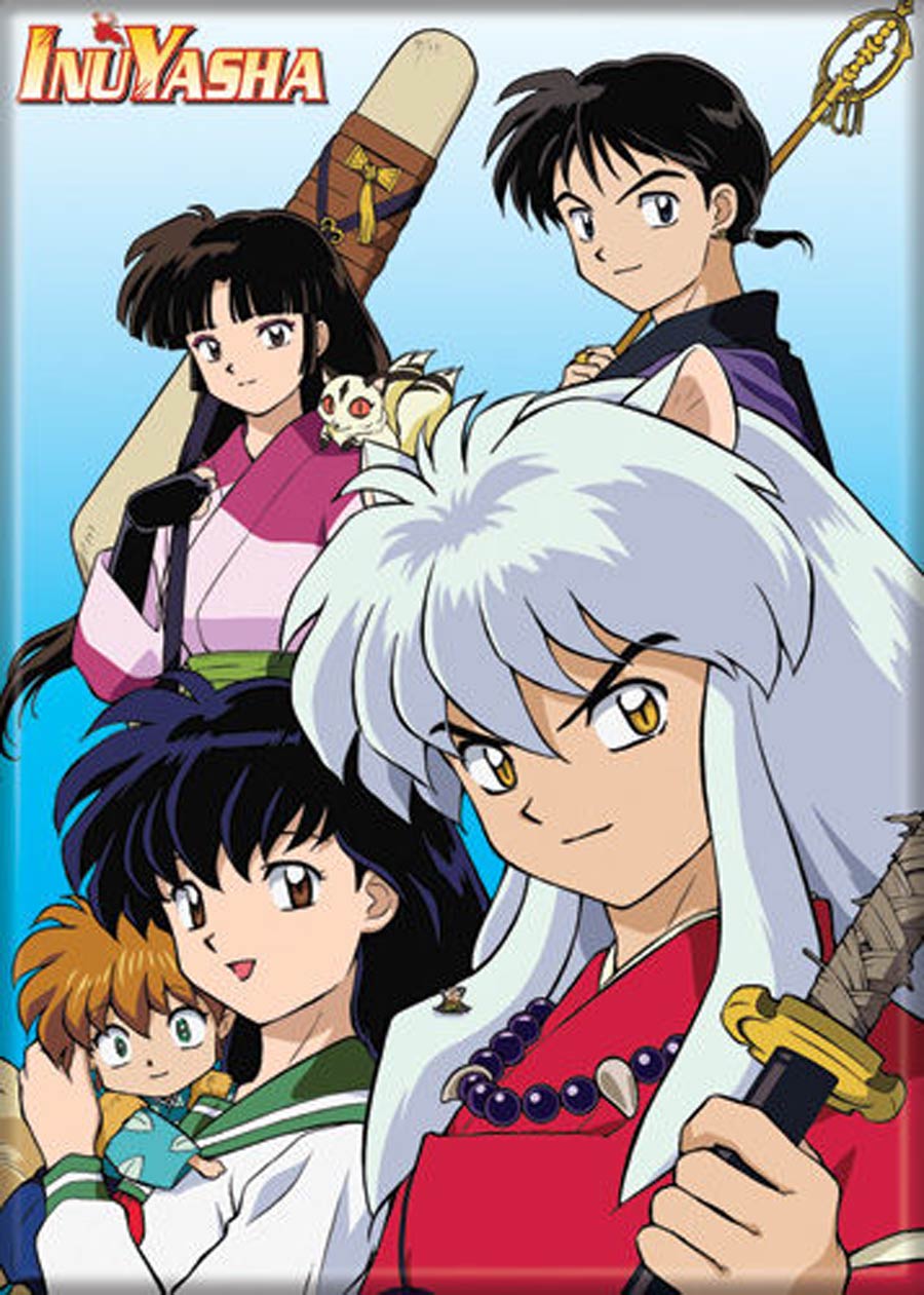 Inu Yasha 2.5x3.5-inch Magnet - Group (72095N)
