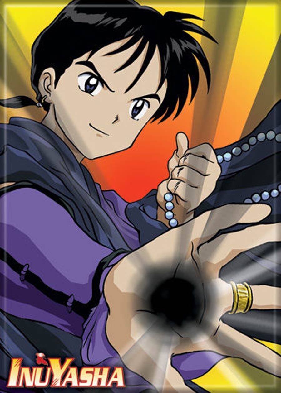 Inu Yasha 2.5x3.5-inch Magnet - Miroku (72099N)
