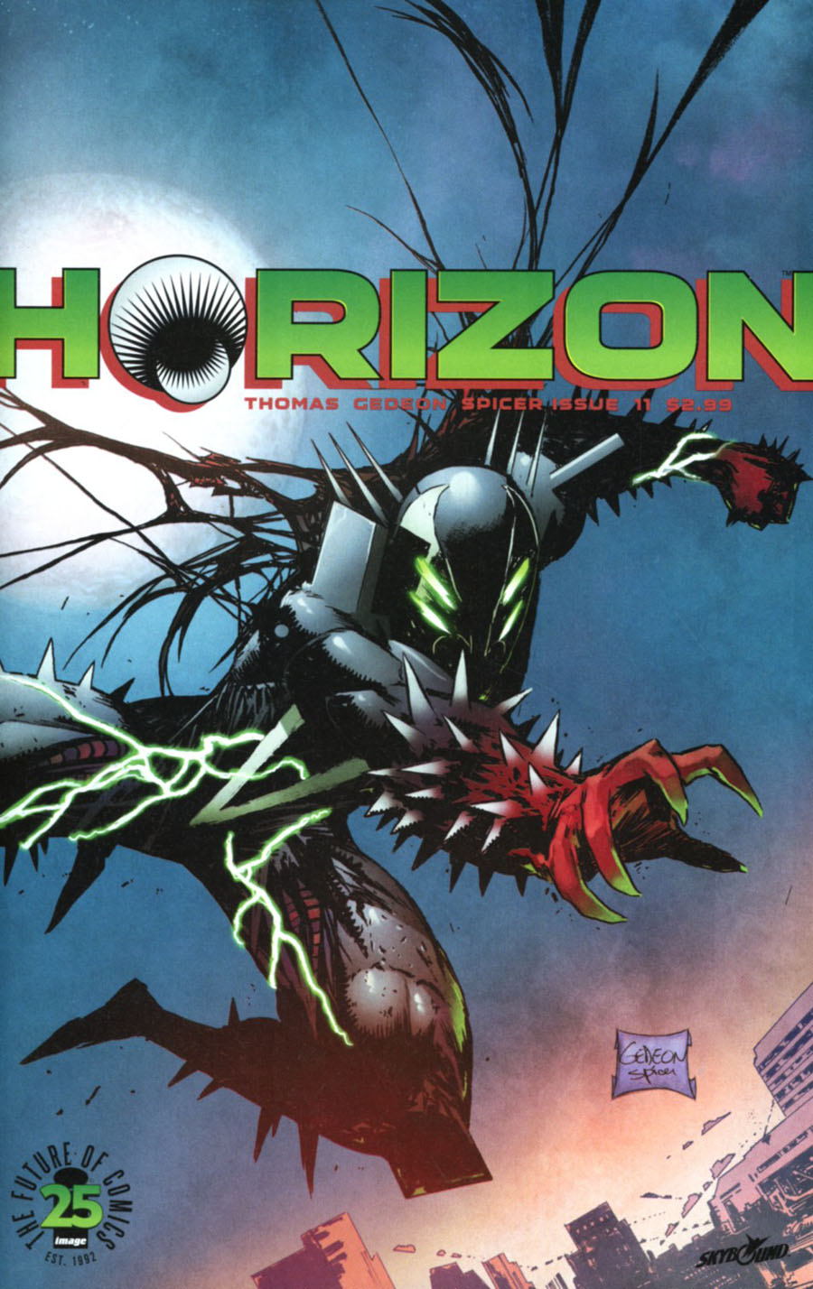Horizon #11 Cover B Variant Juan Gedeon & Mike Spicer Spawn Month Color Cover