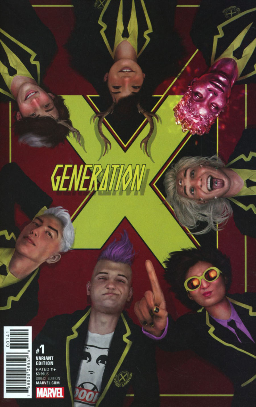 Generation X Vol 2 #1 Cover F Incentive Rahzzah Variant Cover (Resurrxion Tie-In)