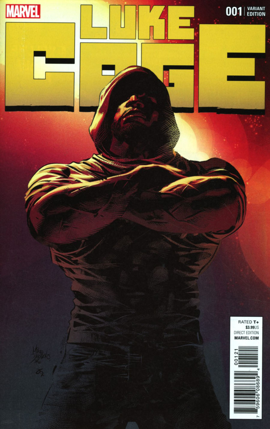 Luke Cage #1 Cover E Incentive Mike Deodato Jr Variant Cover