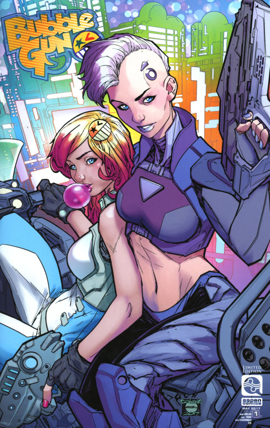 Bubblegun Vol 2 #1 Cover D Incentive Talent Caldwell Variant Cover