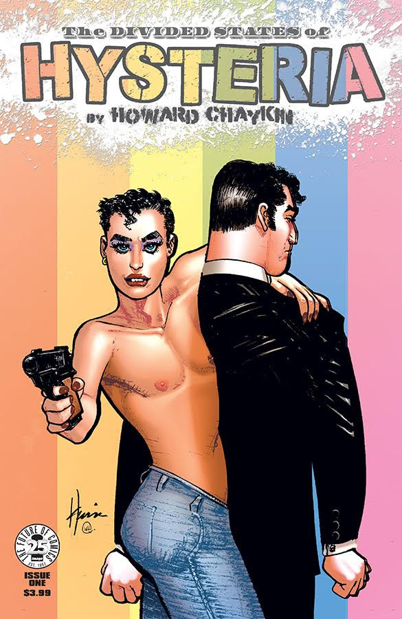 Divided States Of Hysteria #1 Cover B Variant Howard Chaykin Pride Month Cover