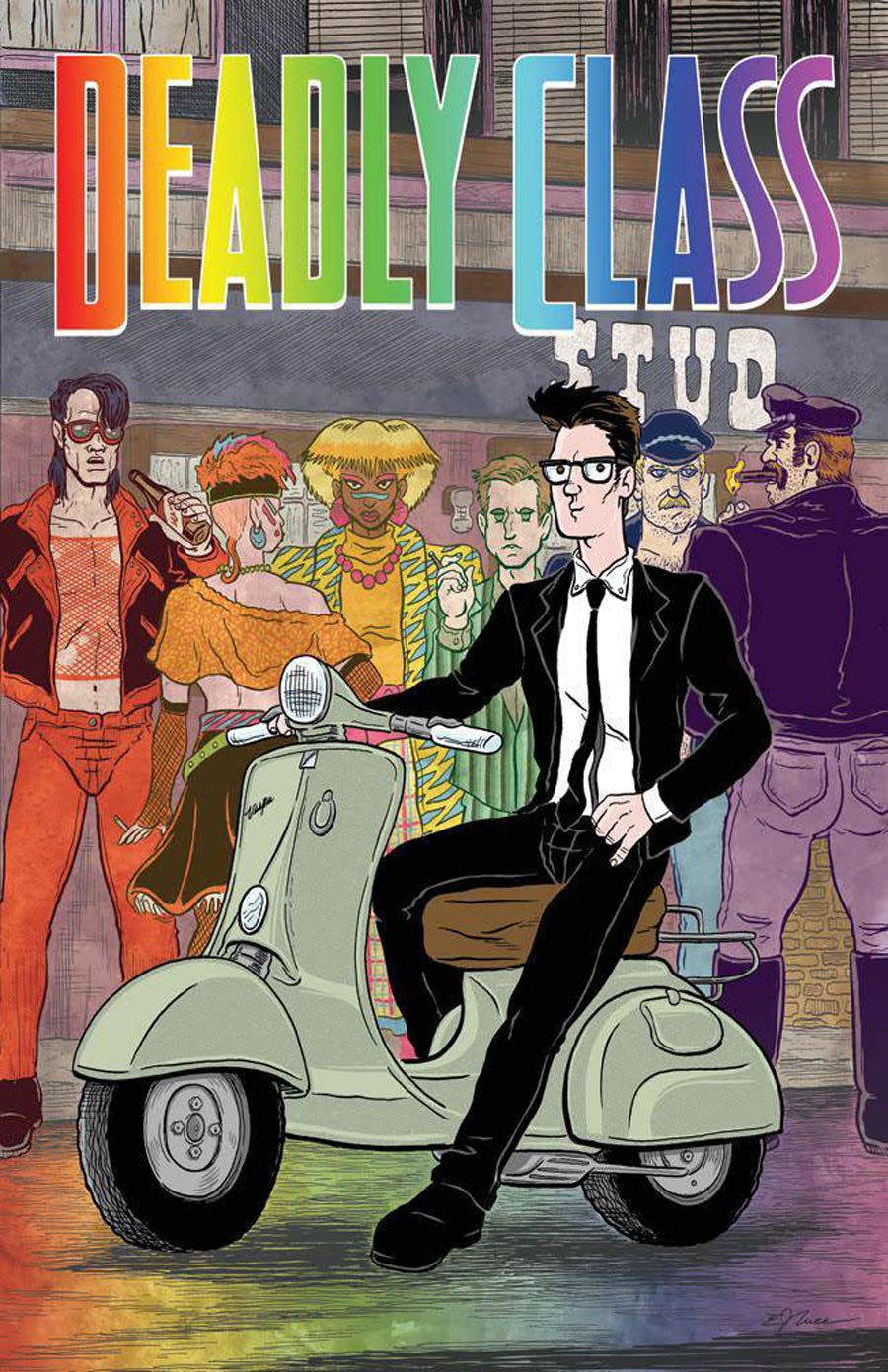 Deadly Class #29 Cover C Variant Wes Craig Pride Month Cover