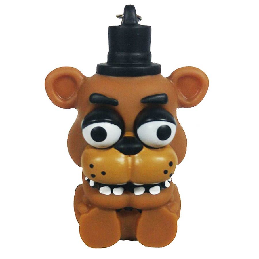 Five Nights At Freddys Squeeze Keychain - Freddy