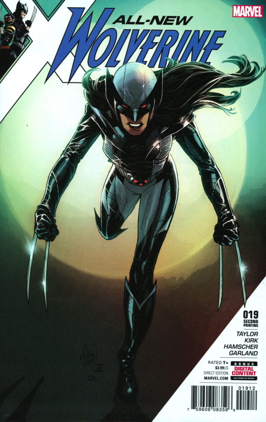 All-New Wolverine #19 Cover F 2nd Ptg Adam Kubert Variant Cover (Resurrxion Tie-In)