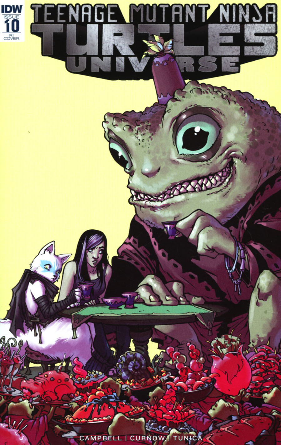 Teenage Mutant Ninja Turtles Universe #10 Cover C Incentive Sophie Campbell Variant Cover