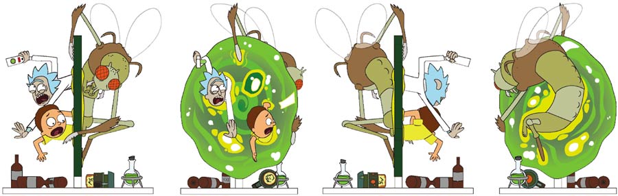 Rick And Morty Medium Figure