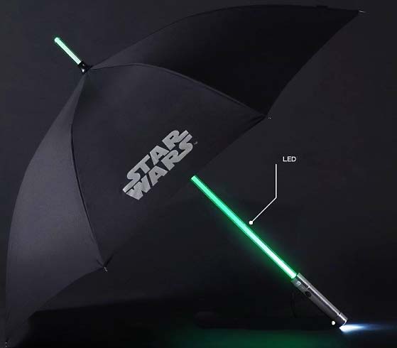 Star Wars Lightsaber Umbrella - Luke Skywalker