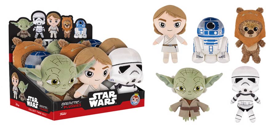 Star Wars Classic 7-Inch Plush Series 2 9-Piece Assortment Case