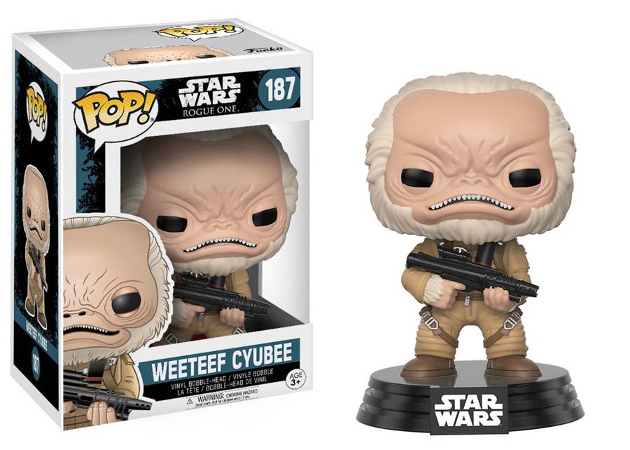 POP Star Wars 187 Rogue One Weeteef Cyubee Vinyl Bobble Head