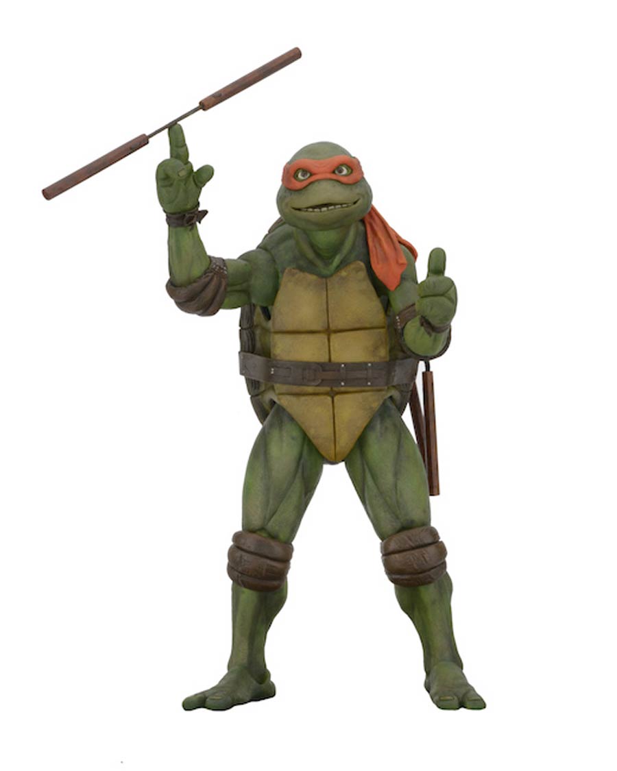 Teenage Mutant Ninja Turtles 1990 Movie Michelangelo 18-Inch Action Figure