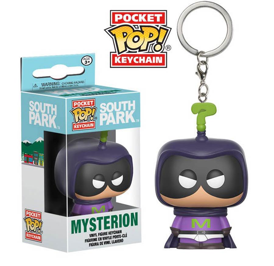 POP South Park Mysterion Vinyl Figure Pocket Keychain