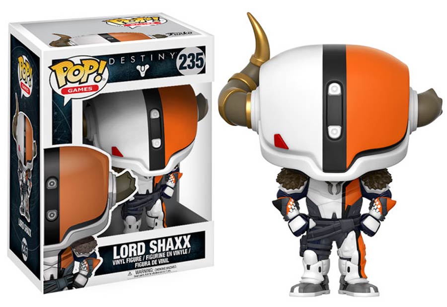 POP Games 235 Destiny Lord Shaxx Vinyl Figure