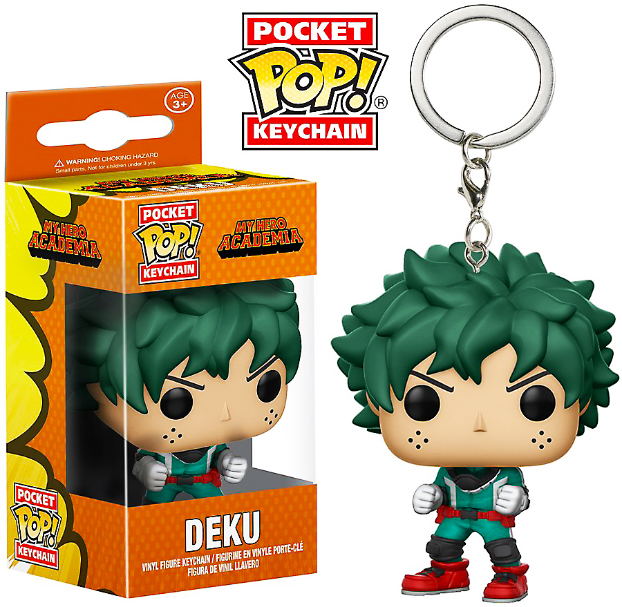 POP My Hero Academia Deku Vinyl Figure Pocket Keychain