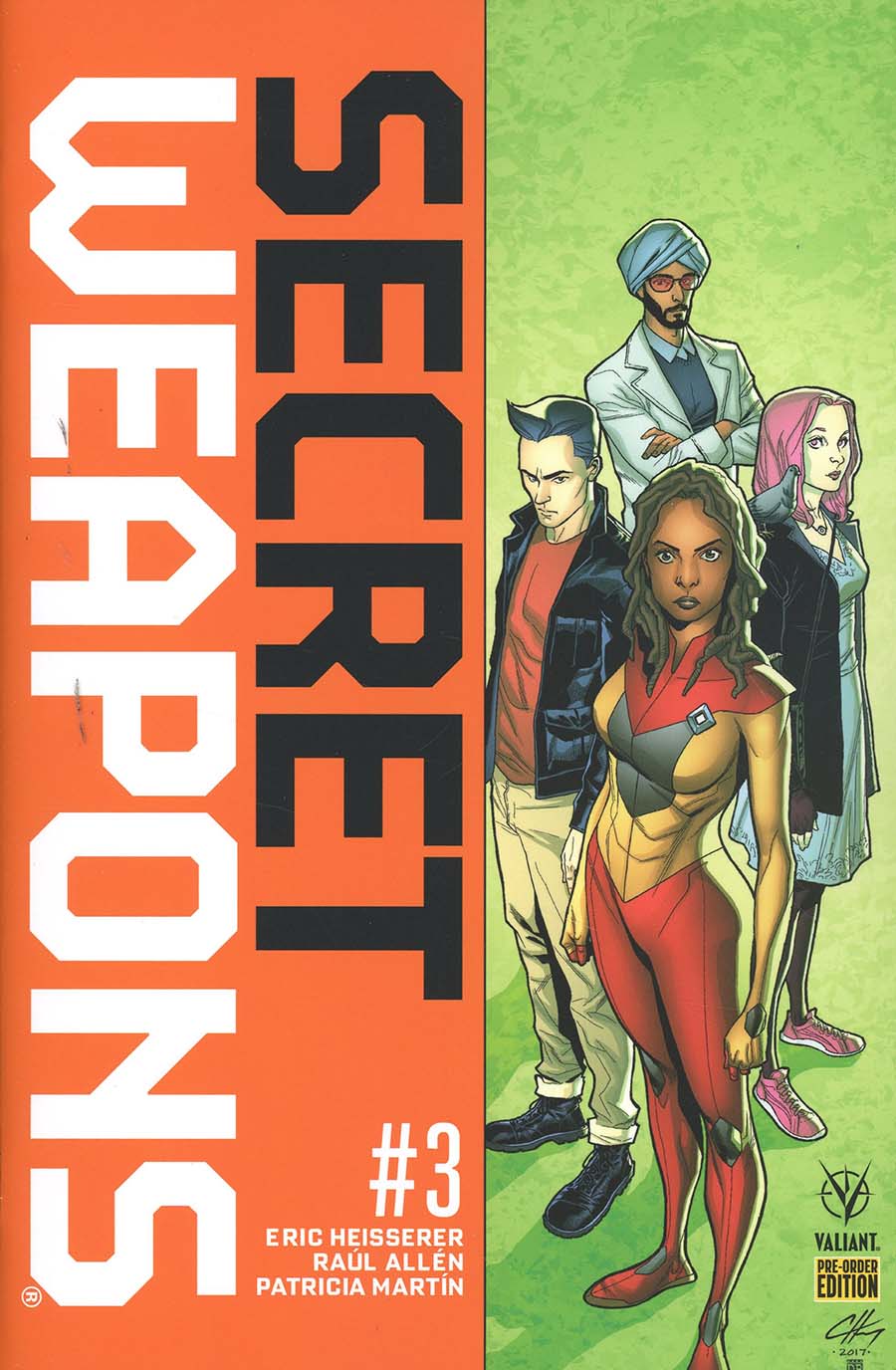 Secret Weapons Vol 2 #3 Cover C Variant Clayton Henry Cover