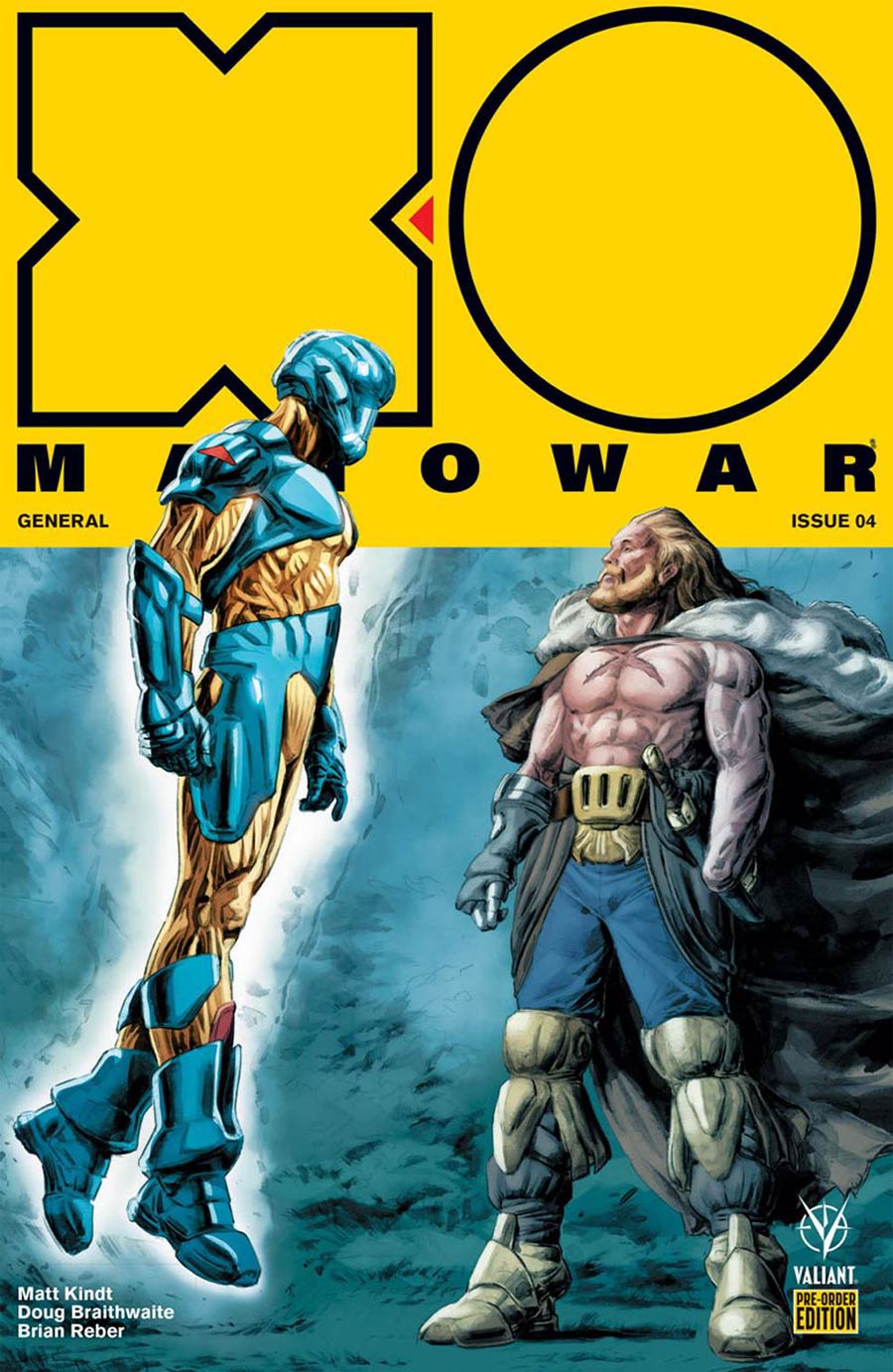 X-O Manowar Vol 4 #4 Cover C Variant Doug Braithwaite Cover