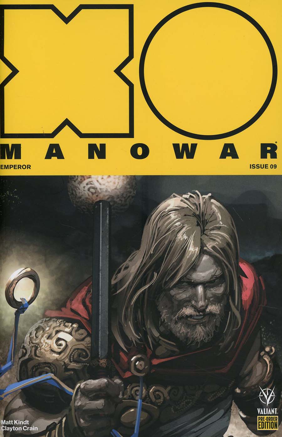 X-O Manowar Vol 4 #9 Cover C Variant Doug Braithwaite Cover