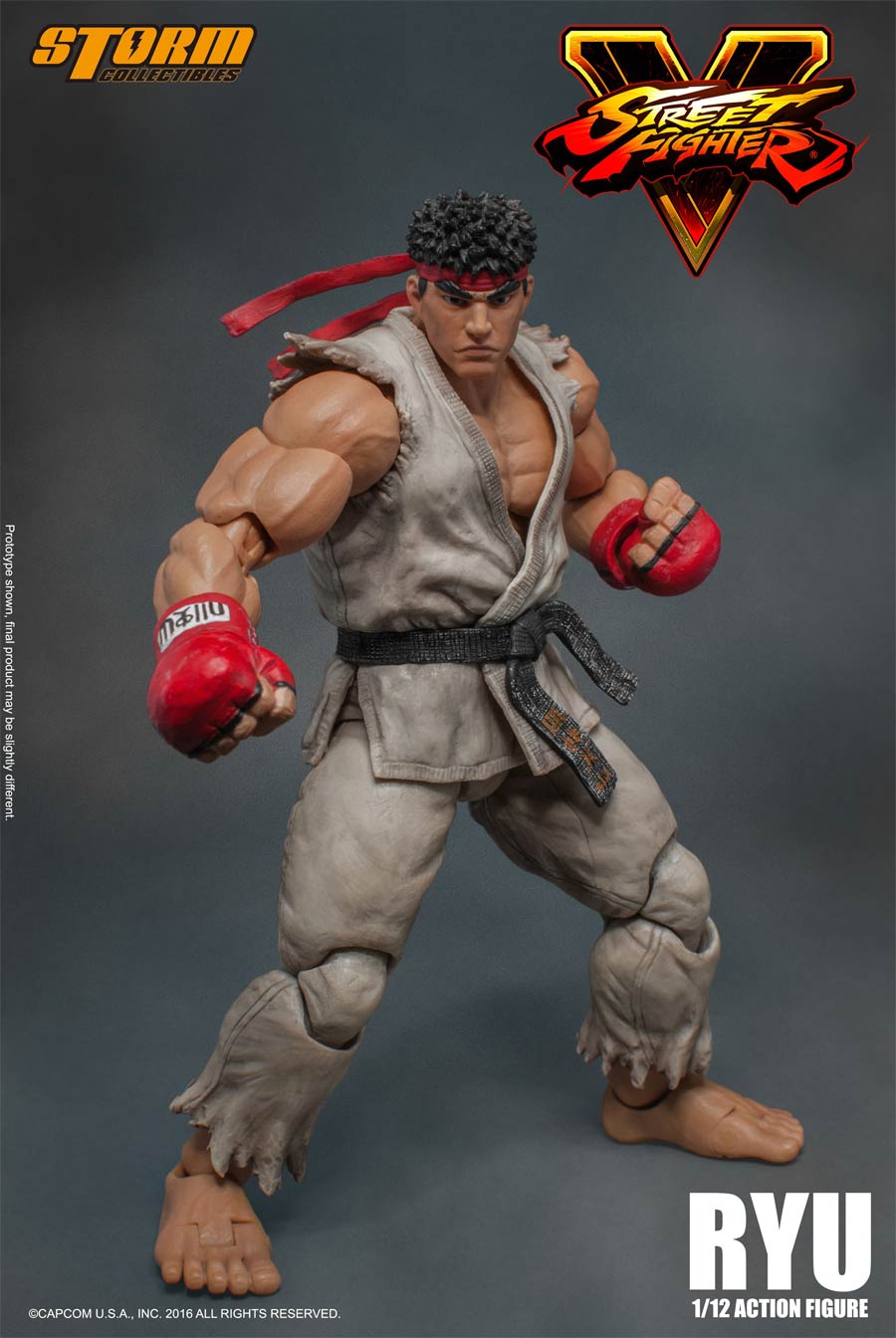 Street Fighter V 1/12 - Ryu Regular Action Figure