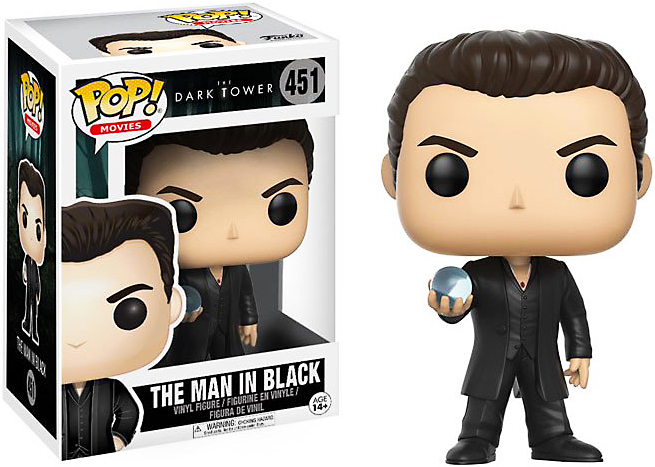 POP Movies 451 The Dark Tower The Man In Black Vinyl Figure