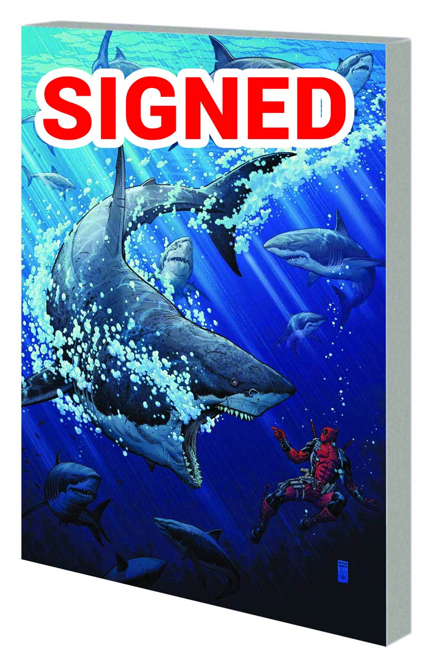 Deadpool Vol 2 Soul Hunter TP Signed By Mike Hawthorne (Limit 1 Per Customer)