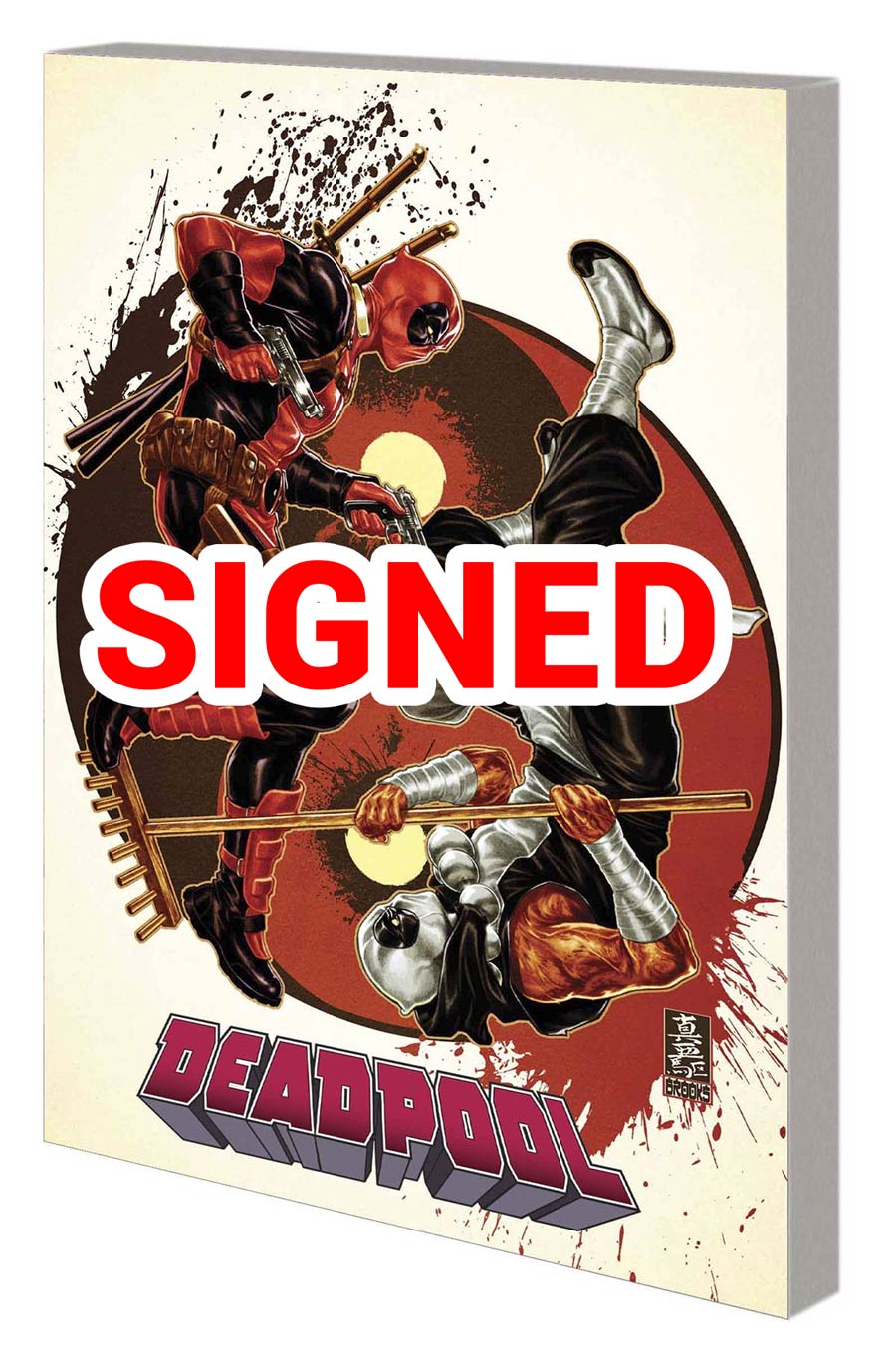 Deadpool Vol 7 AXIS TP Signed By Mike Hawthorne (Limit 1 Per Customer)