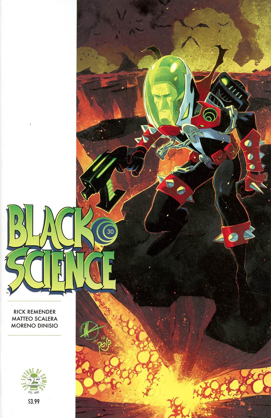 Black Science #30 Cover B Variant Matteo Scalera Spawn Month Color Cover