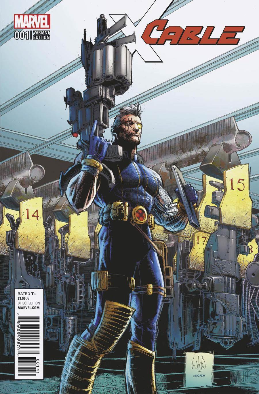 Cable Vol 3 #1 Cover E Incentive Whilce Portacio Variant Cover (Resurrxion Tie-In)