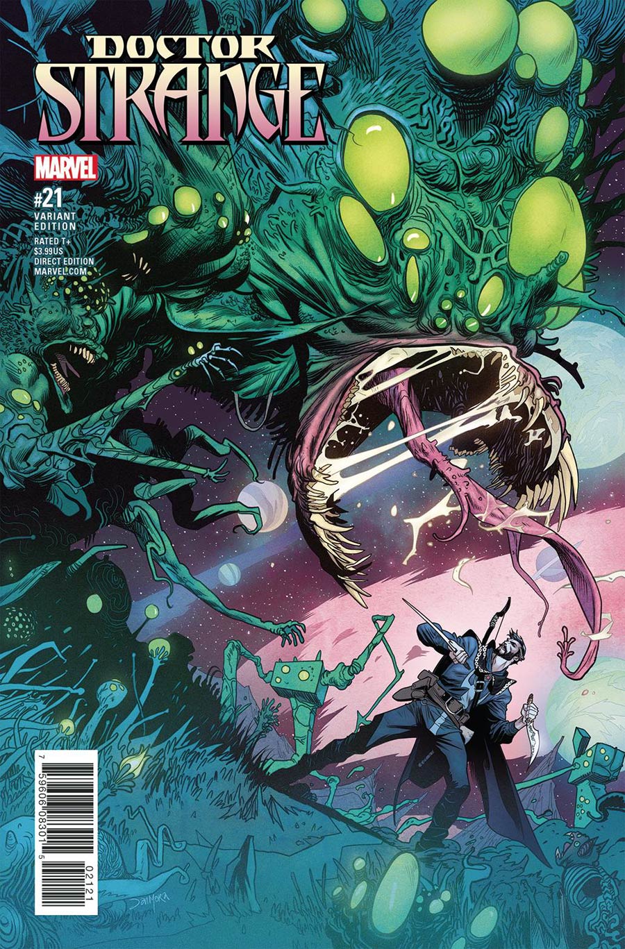 Doctor Strange Vol 4 #21 Cover B Incentive Dan Mora Variant Cover (Secret Empire Tie-In)