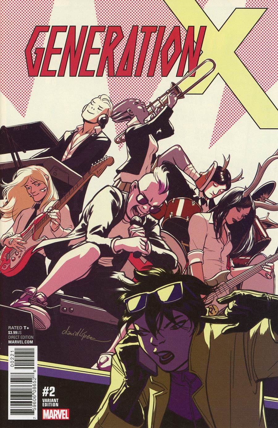 Generation X Vol 2 #2 Cover C Incentive David Lopez Variant Cover (Resurrxion Tie-In)