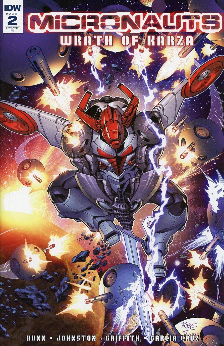 Micronauts Wrath Of Karza #2 Cover C Incentive John Royle Variant Cover