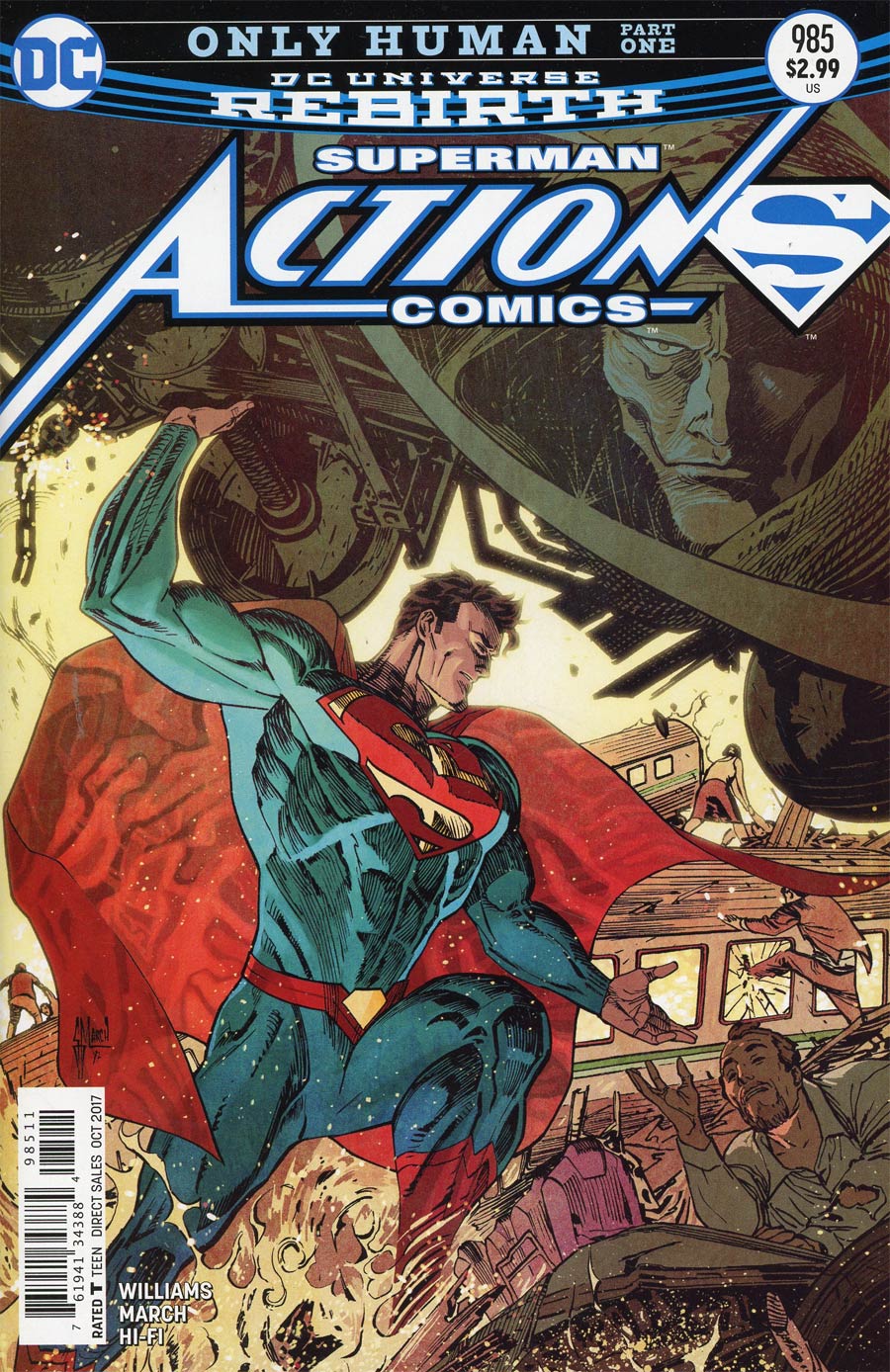 Action Comics Vol 2 #985 Cover A Regular Guillem March Cover