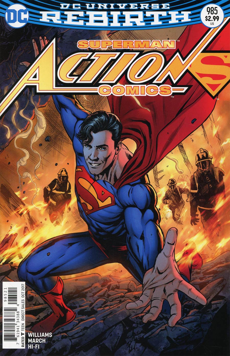 Action Comics Vol 2 #985 Cover B Variant Neil Edwards & Jay Leisten Cover