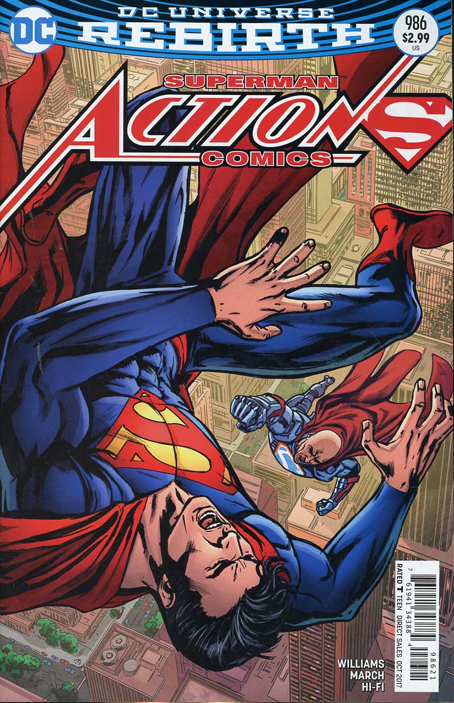 Action Comics Vol 2 #986 Cover B Variant Neil Edwards & Jay Leisten Cover