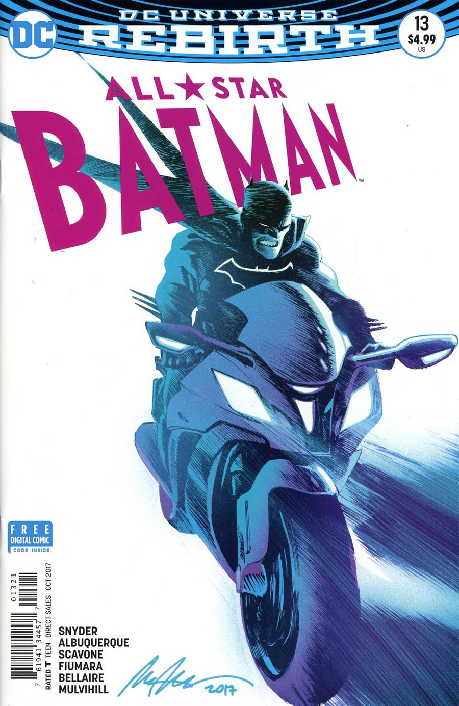 All-Star Batman #13 Cover B Variant Rafael Albuquerque Cover