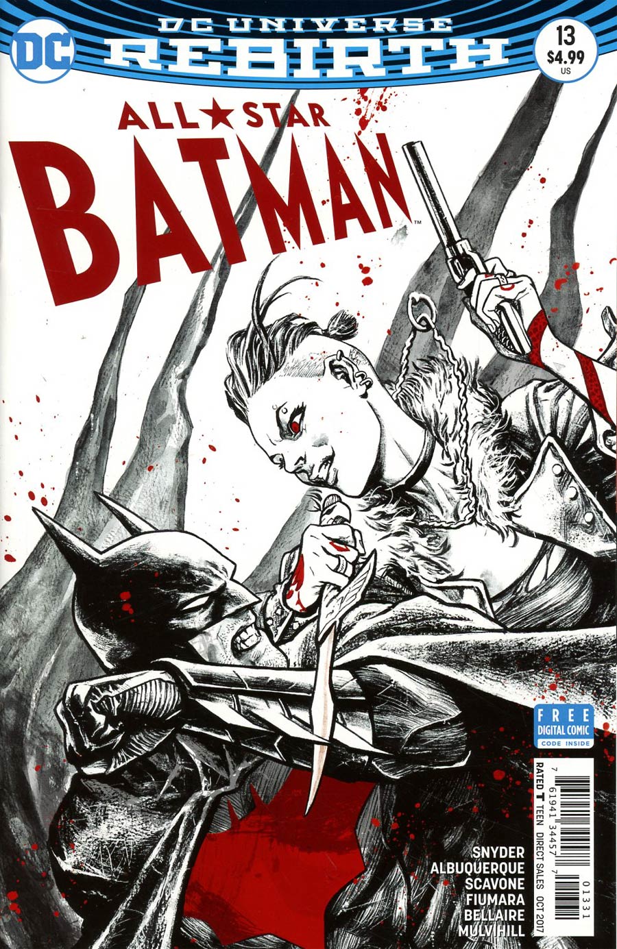 All-Star Batman #13 Cover C Variant Sebastian Fiumara Cover