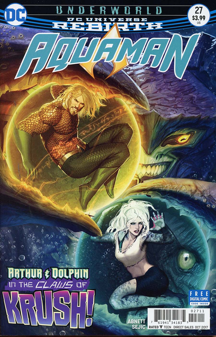 Aquaman Vol 6 #27 Cover A Regular Stjepan Sejic Cover