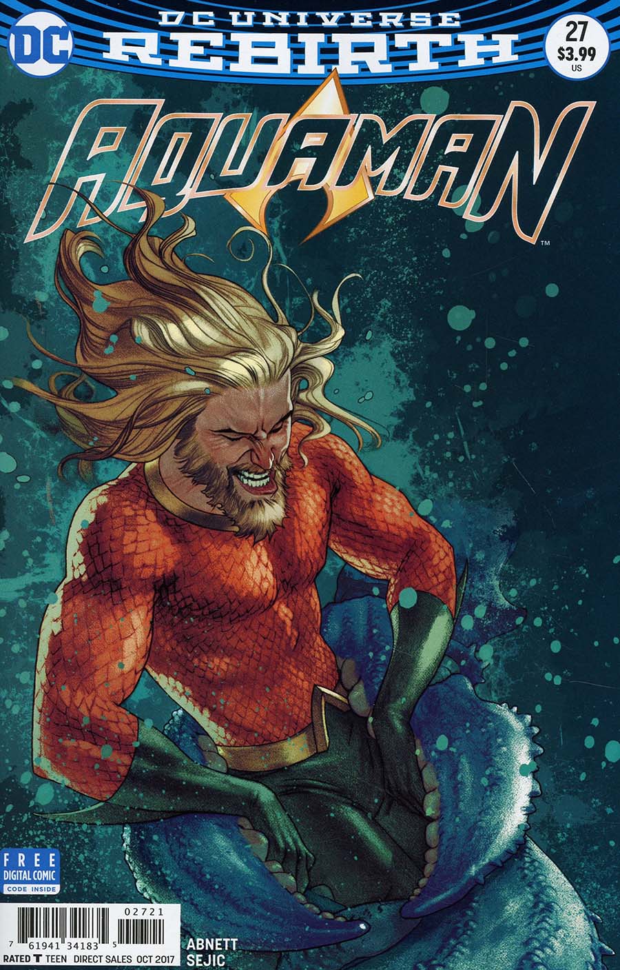 Aquaman Vol 6 #27 Cover B Variant Joshua Middleton Cover