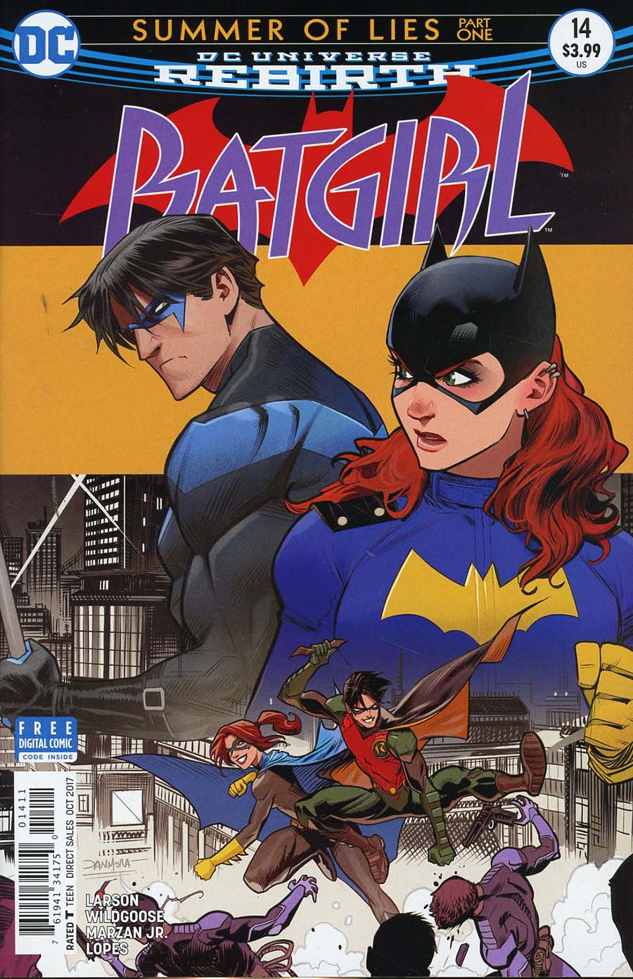 Batgirl Vol 5 #14 Cover A Regular Dan Mora Cover