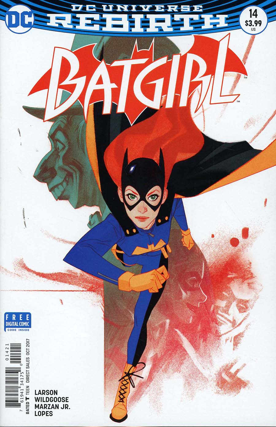 Batgirl Vol 5 #14 Cover B Variant Joshua Middleton Cover