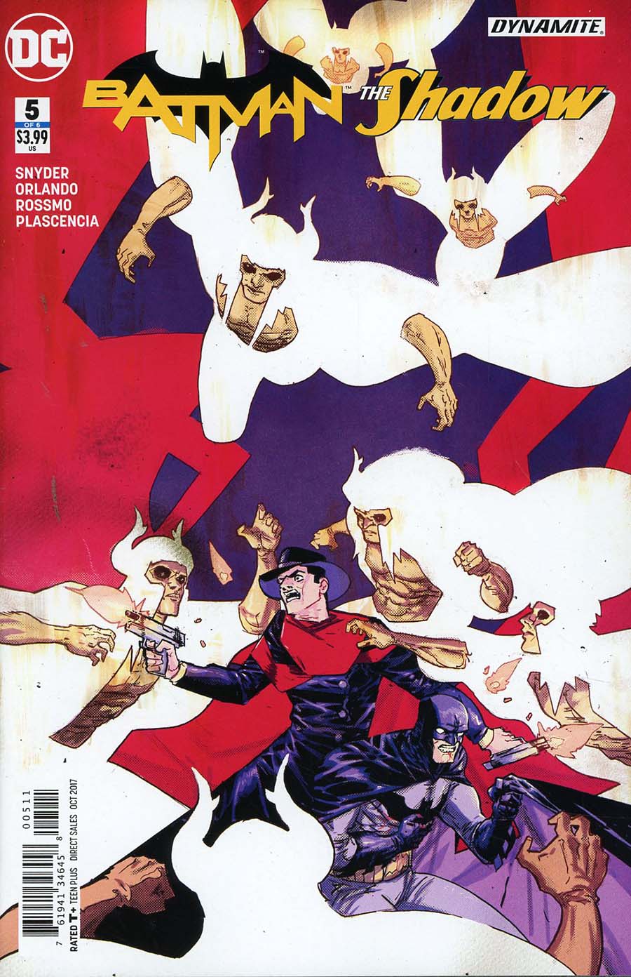 Batman The Shadow #5 Cover A Regular Riley Rossmo Cover