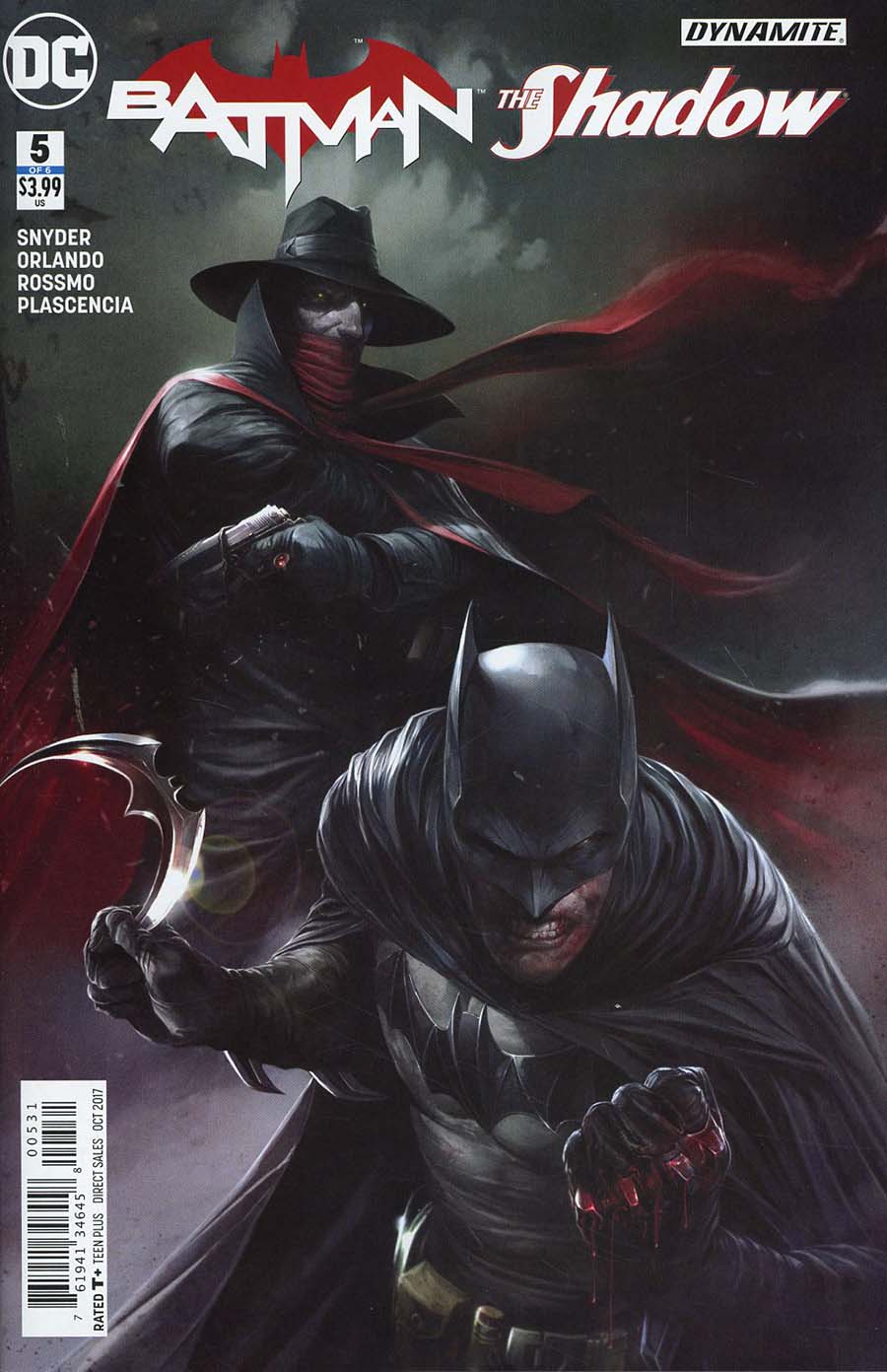 Batman The Shadow #5 Cover C Variant Francesco Mattina Cover