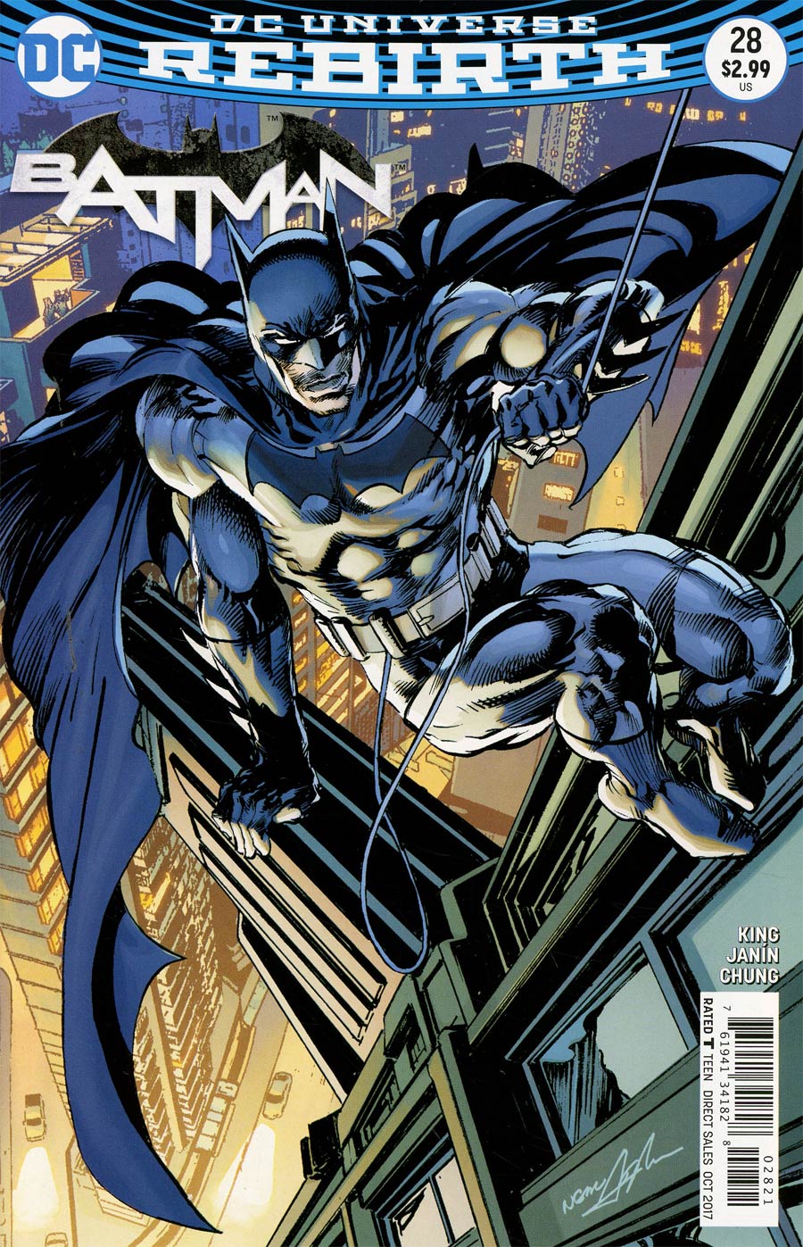 Batman Vol 3 #28 Cover B Variant Neal Adams Cover