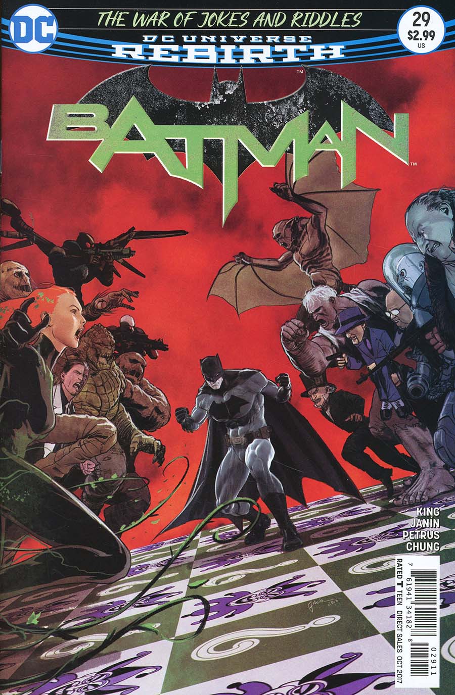 Batman Vol 3 #29 Cover A Regular Mikel Janin Cover