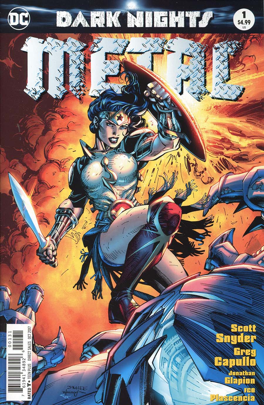 Dark Nights Metal #1 Cover C Variant Jim Lee Cover