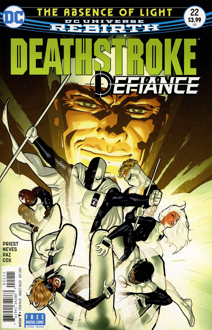 Deathstroke Vol 4 #22 Cover A Regular Ryan Sook Cover