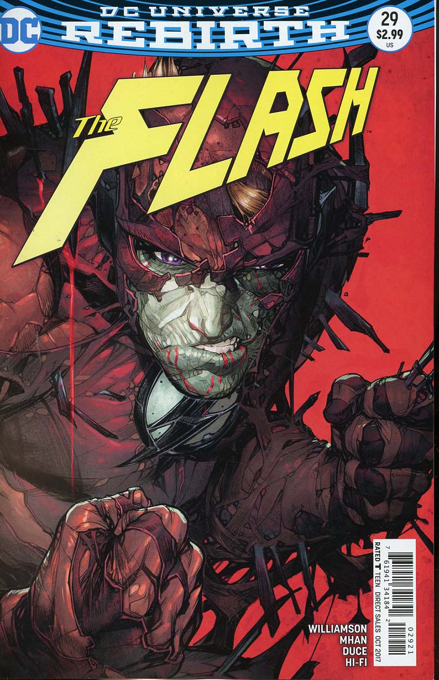Flash Vol 5 #29 Cover B Variant Neil Googe Cover