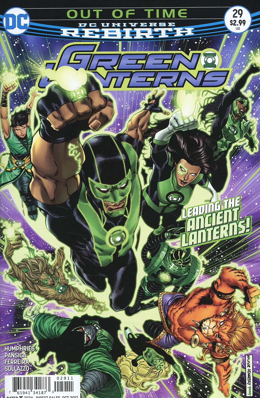 Green Lanterns #29 Cover A Regular Brad Walker & Drew Hennessey Cover