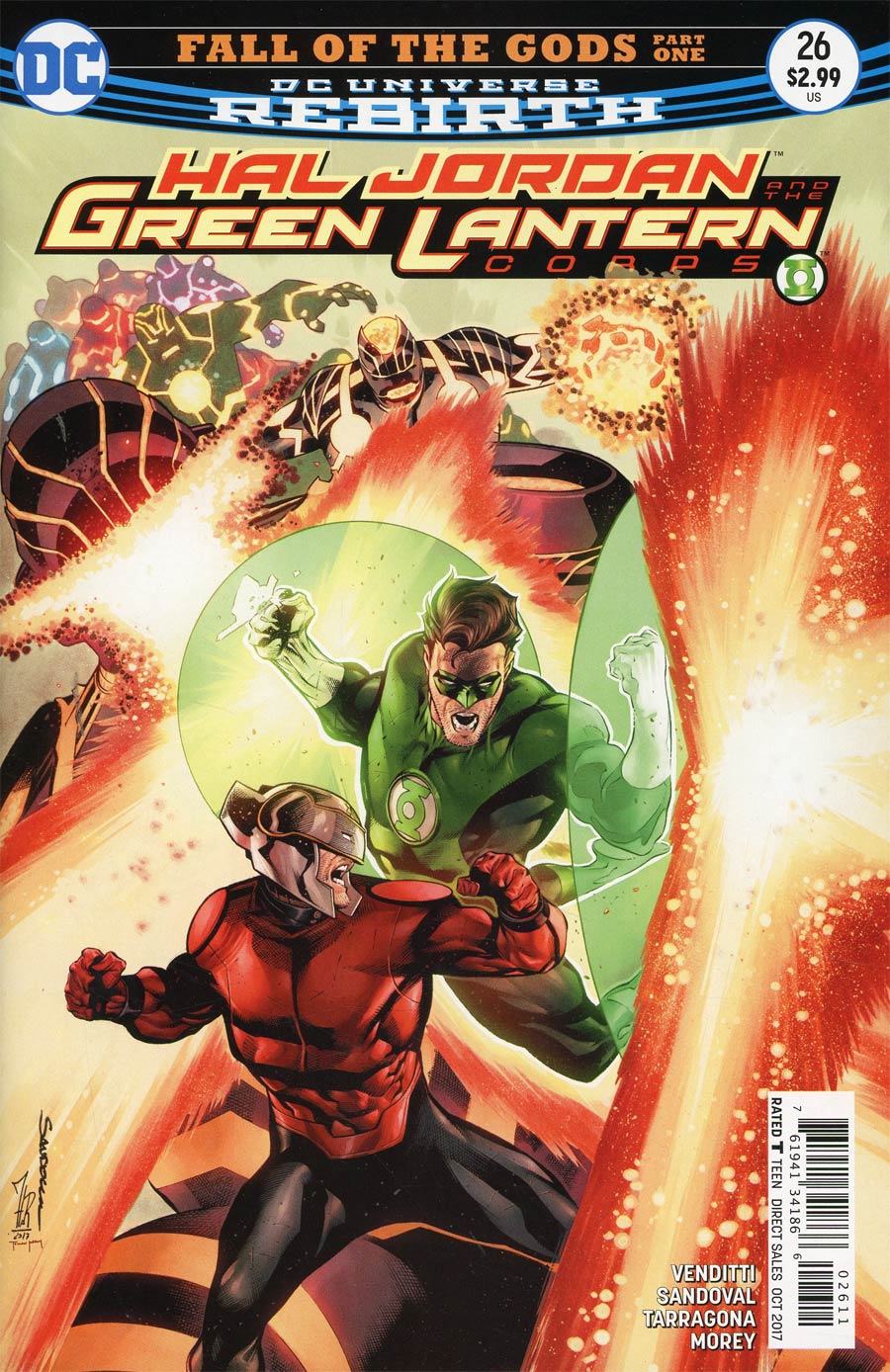 Hal Jordan And The Green Lantern Corps #26 Cover A Regular Rafa Sandoval & Jordi Tarragona Cover