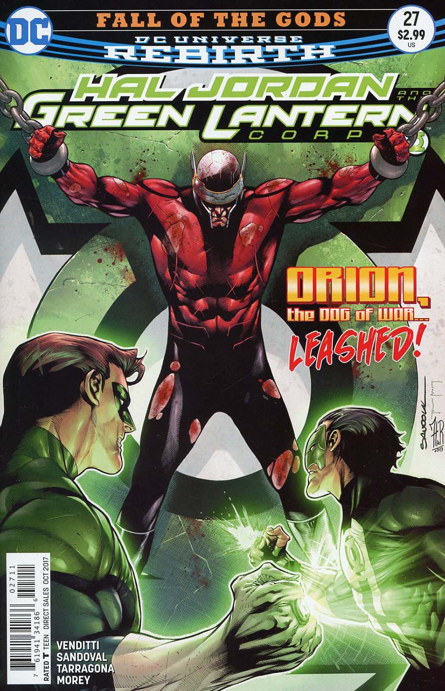 Hal Jordan And The Green Lantern Corps #27 Cover A Regular Rafa Sandoval & Jordi Tarragona Cover